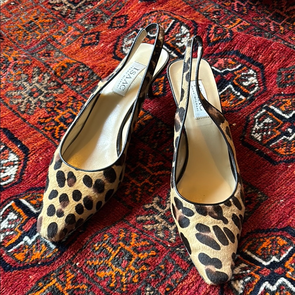 Isaac Mizrahi slingbacks